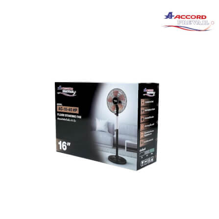 พัดลมตั้งพื้น ACCORD PREVAIL AC-16-40 HP สีเทา_6